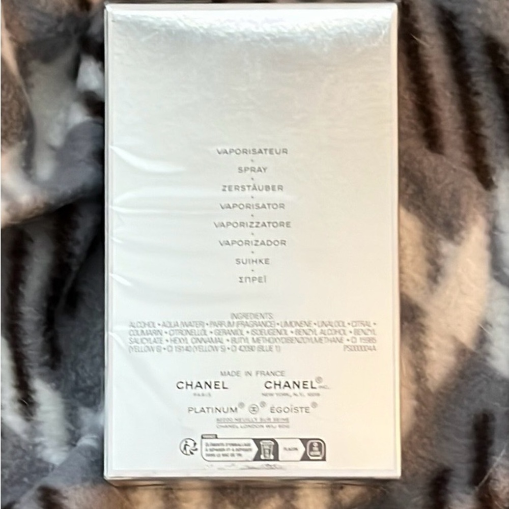 CHANEL Égoïste Platinum Eau de Toilette Spray - Picture 2 of 2